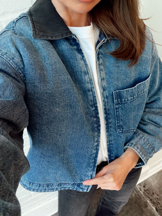 RIDGE SHERPA LINED JACKET