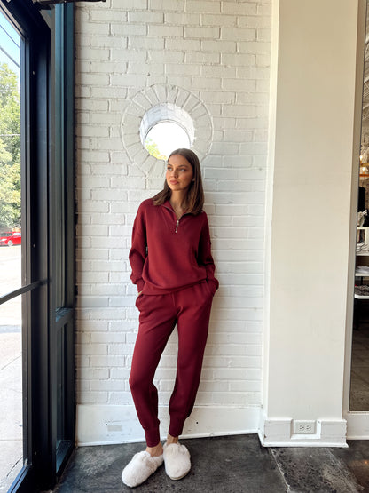 HAWLEY HALF ZIP SWEAT