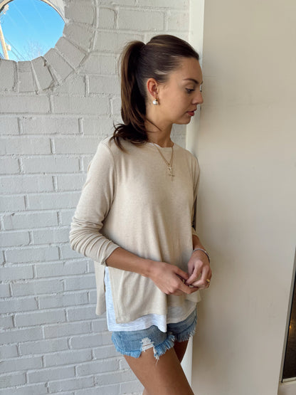 DOUBLE LAYER TOP