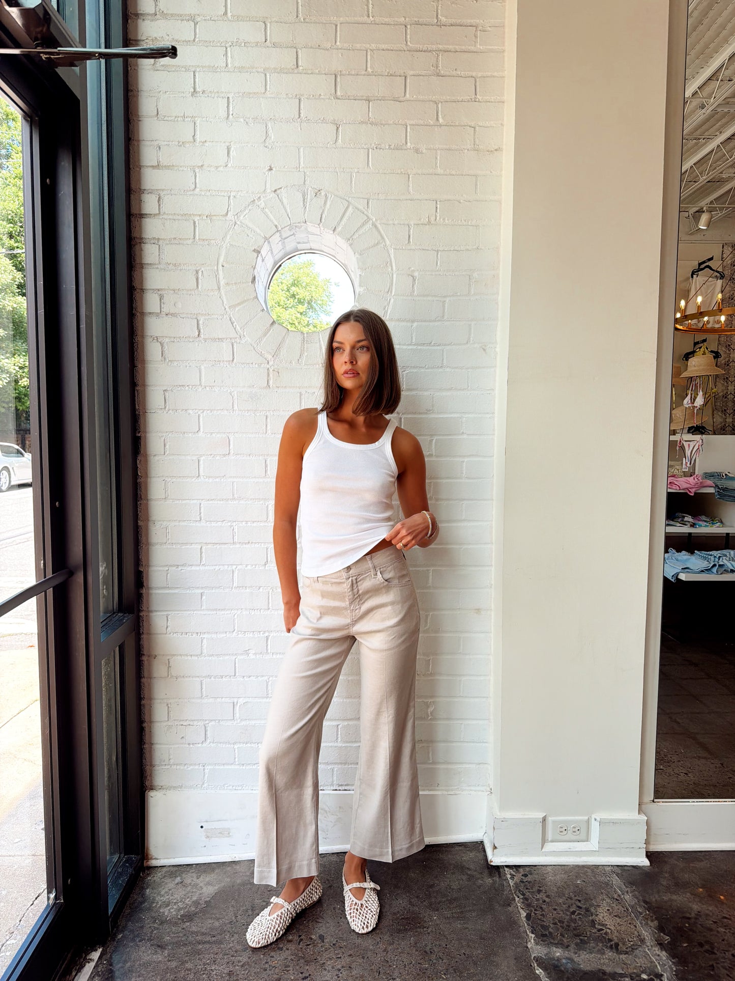 ANABELLE CROP WIDE LEG