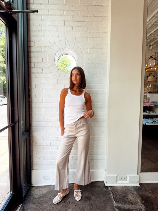 ANABELLE CROP WIDE LEG