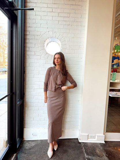 GAIL MIDI SKIRT