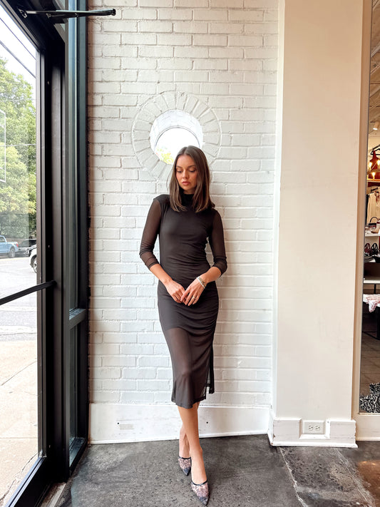 NIGHT OUT MOCK DRESS