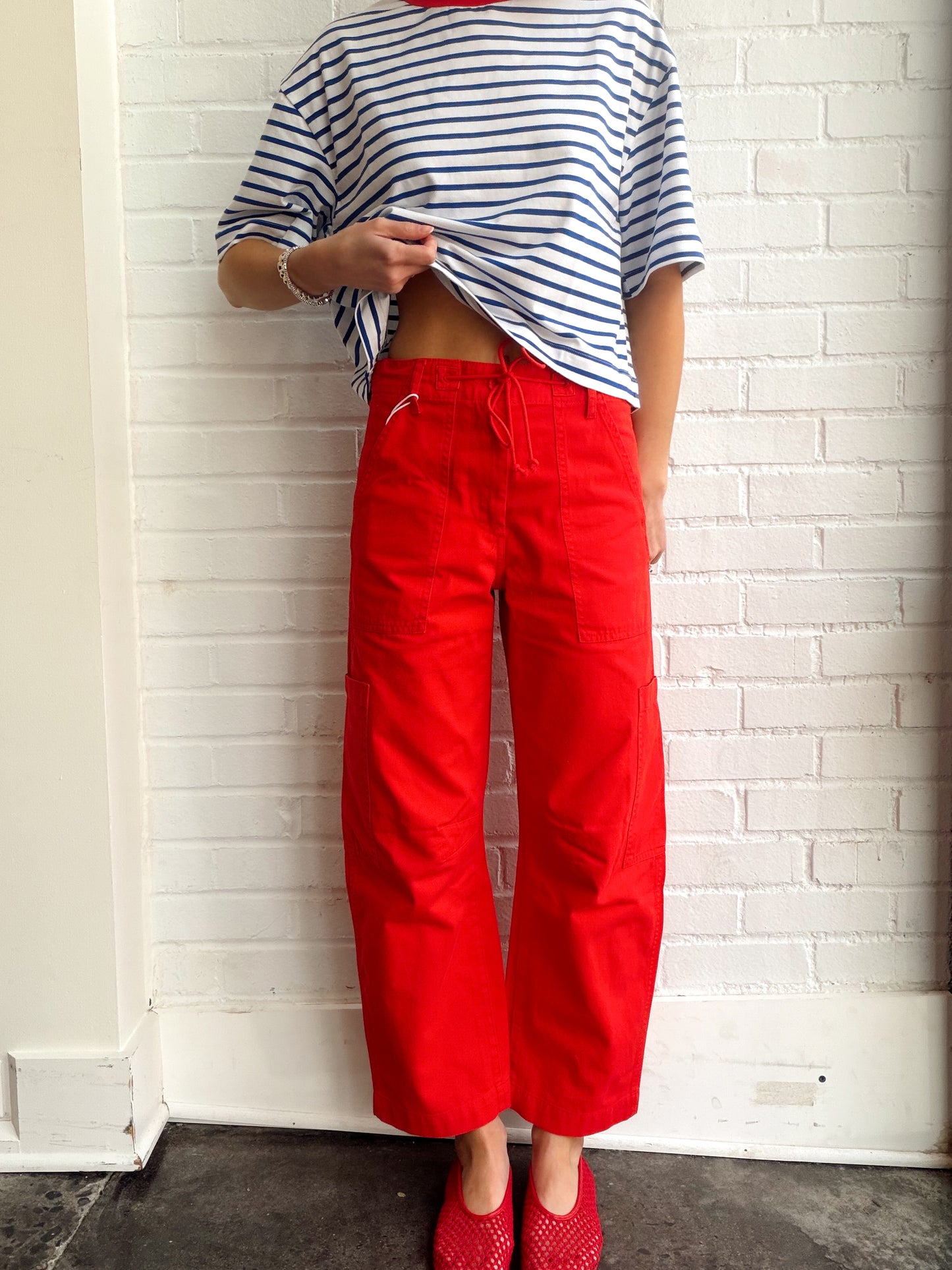 SABRINA CURVED UTILITY PANT