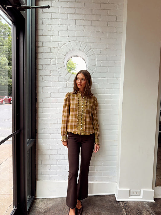 ZINNY LONG SLEEVE TOP