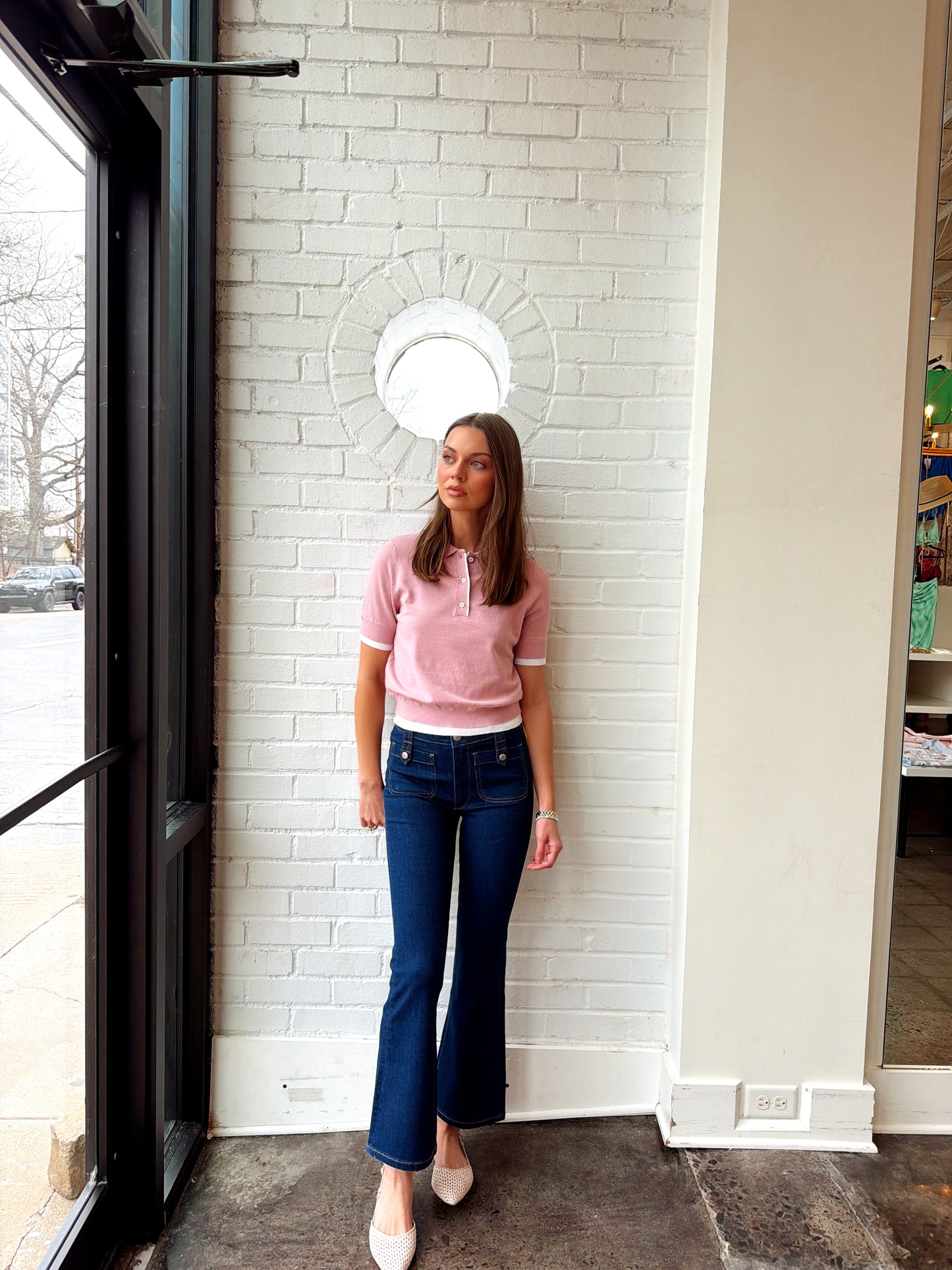 JIYA POLO NECK PULLOVER