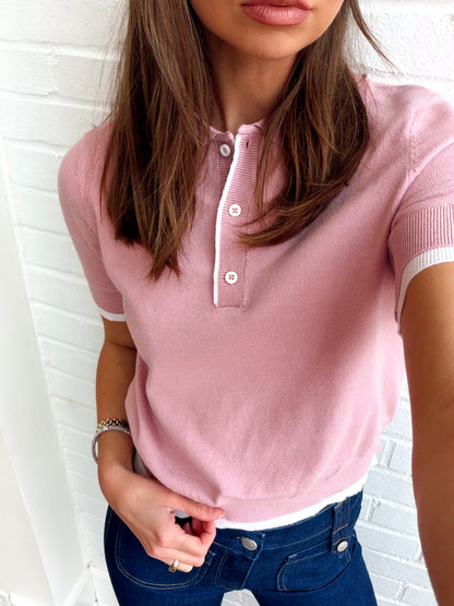 JIYA POLO NECK PULLOVER