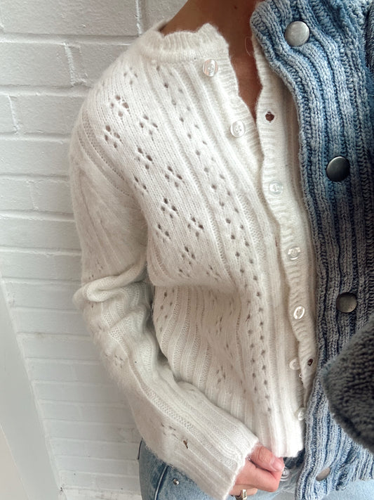 BJARNROS CREW NECK CARDIGAN