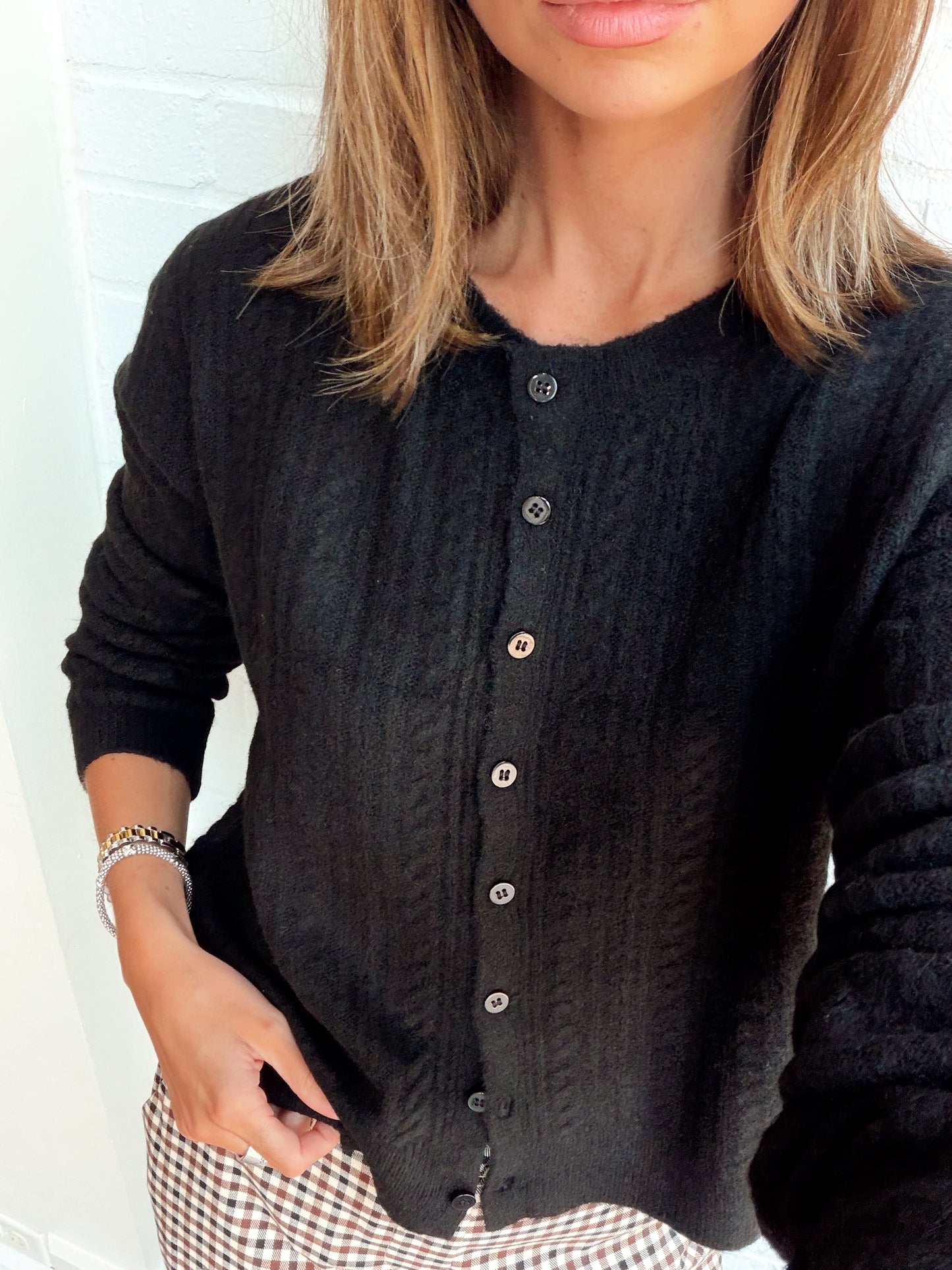MEDINA POINTELLE CARDIGAN