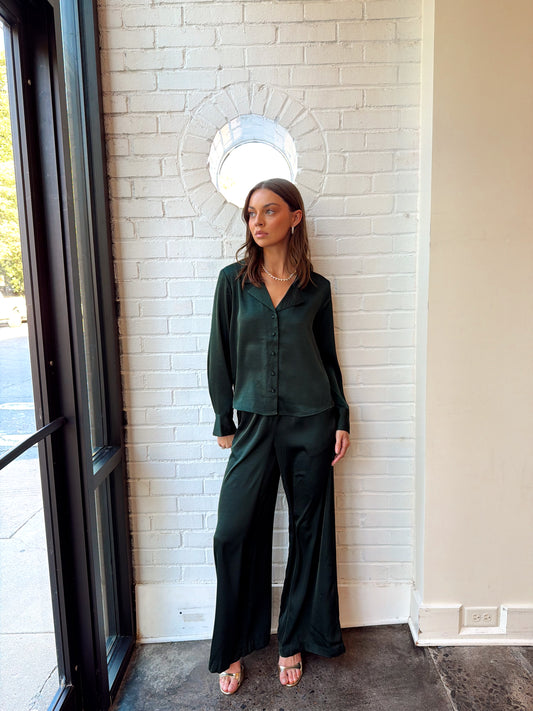 ISOLDE SATIN PANT