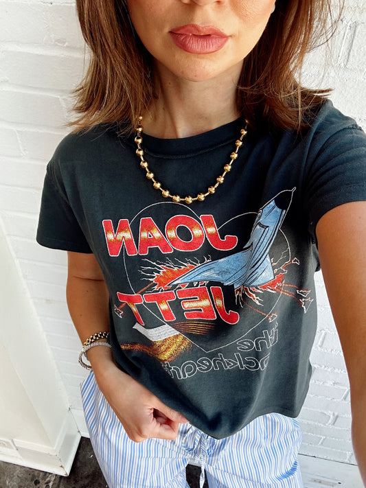 JOAN JETT FIGHTER REVERSE GF TEE