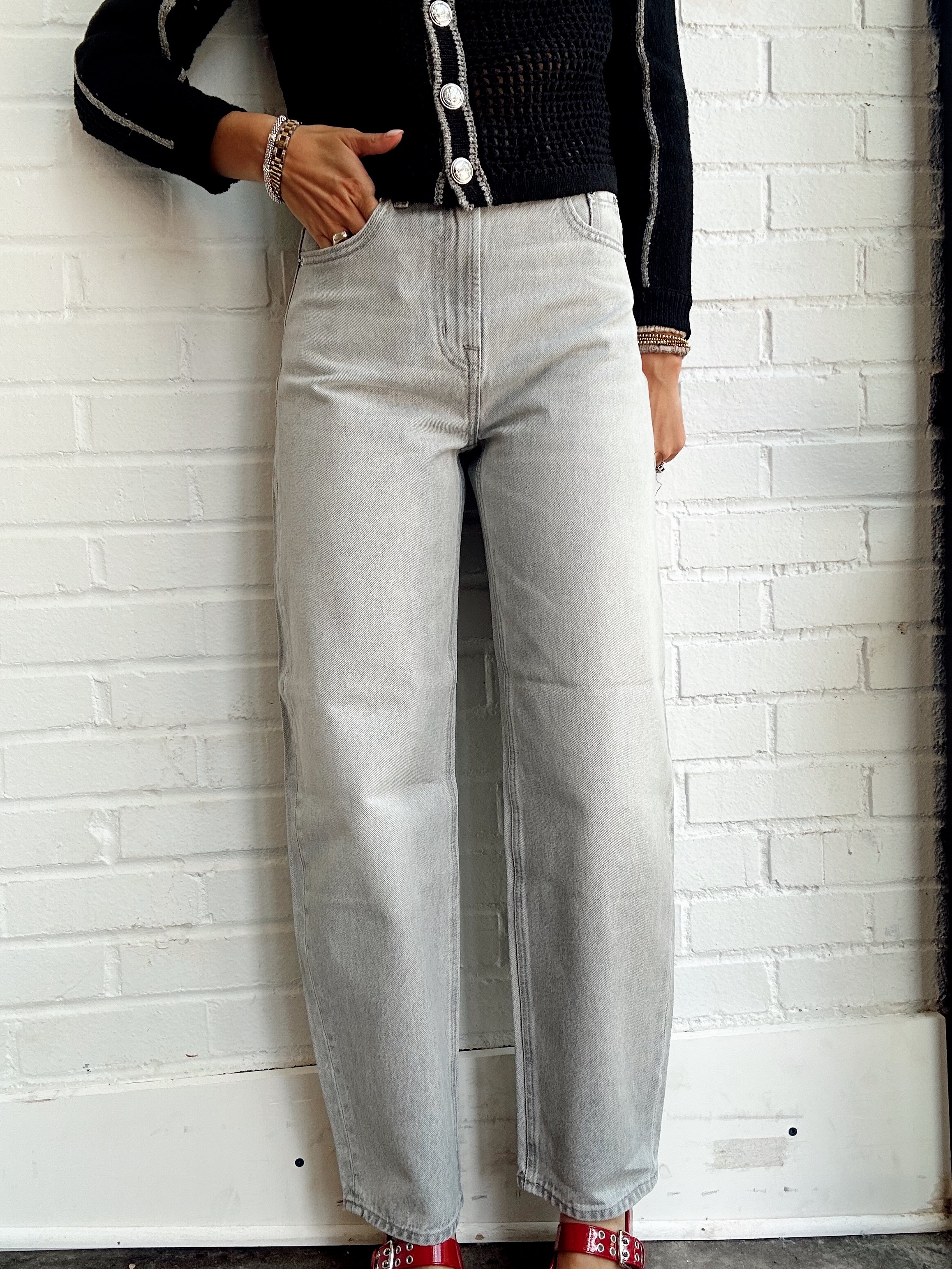 No.519 バルデマッチ バックシャンなデニムライクゲームシャツ✩.*˚L☆ DENIM – SteamRoller Blues Heights