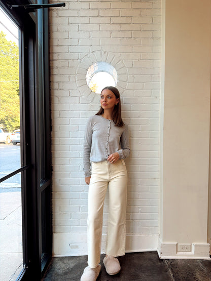 MOIRA COTTON CASHMERE CARDIGAN