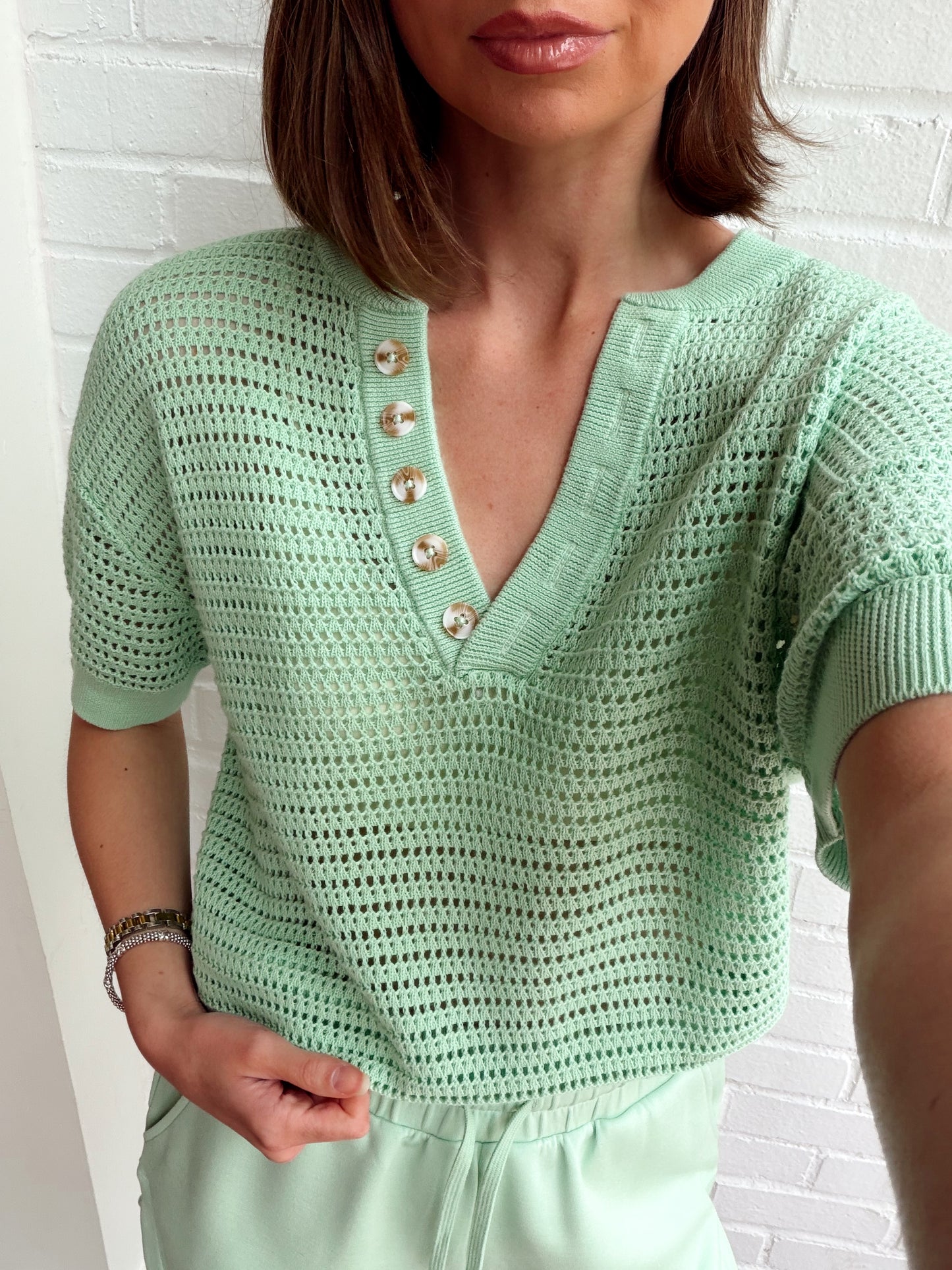 CALLIE KNIT TOP