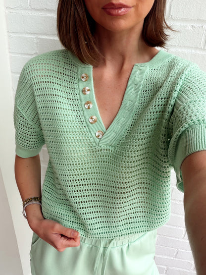 CALLIE KNIT TOP