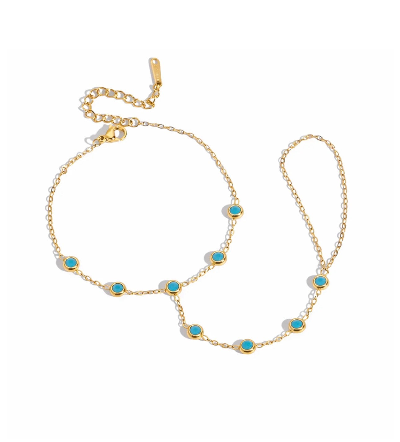 TURQUOISE HAND CHAIN