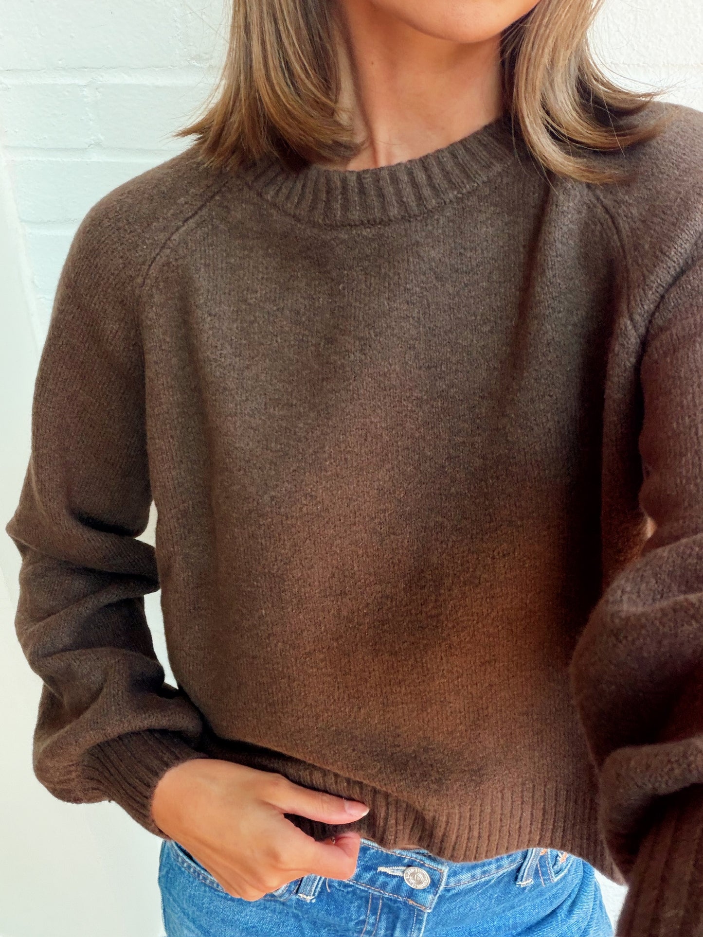 COMING UP SWEATER