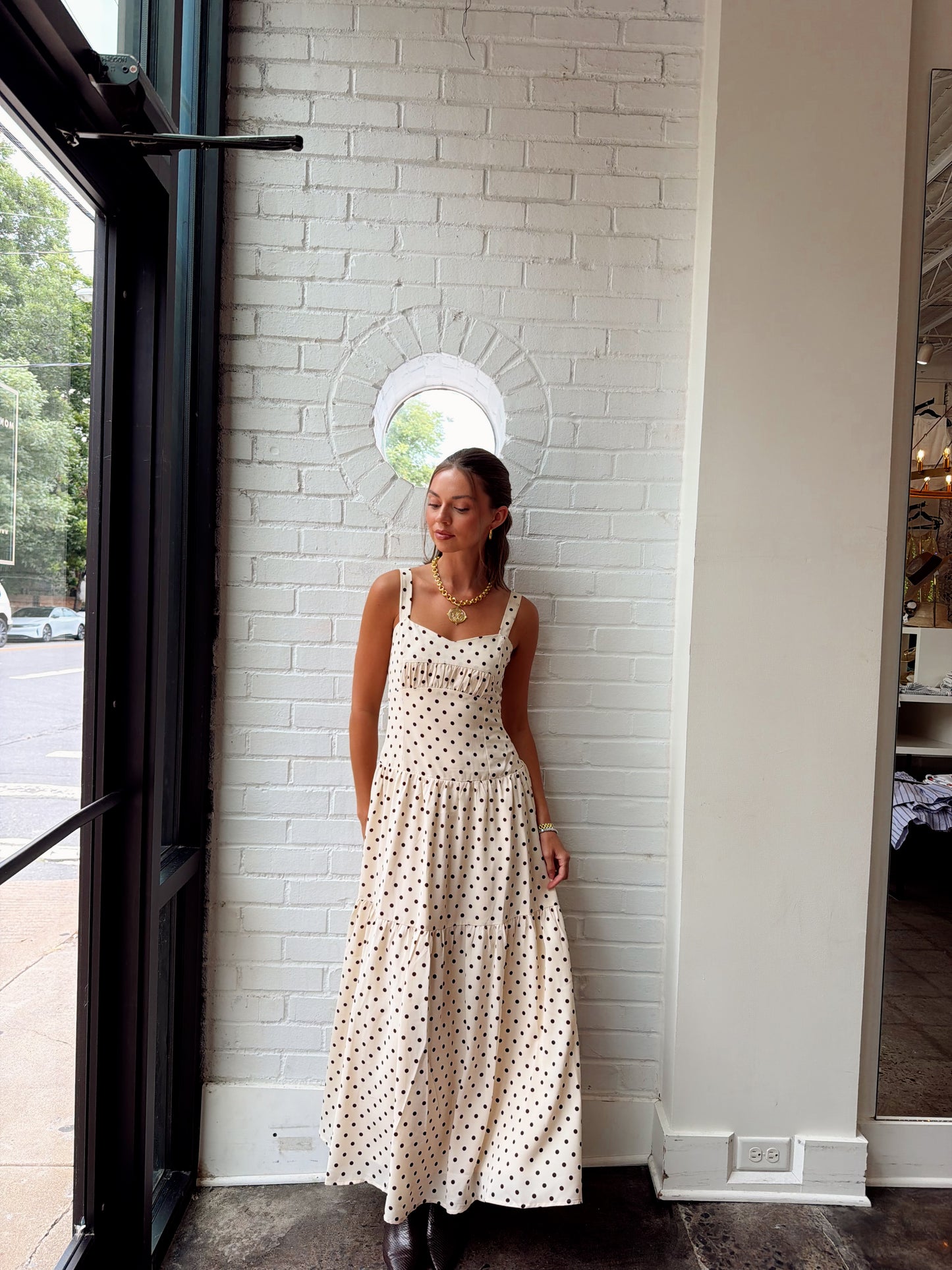 BLOWNG KISSES MAXI DRESS