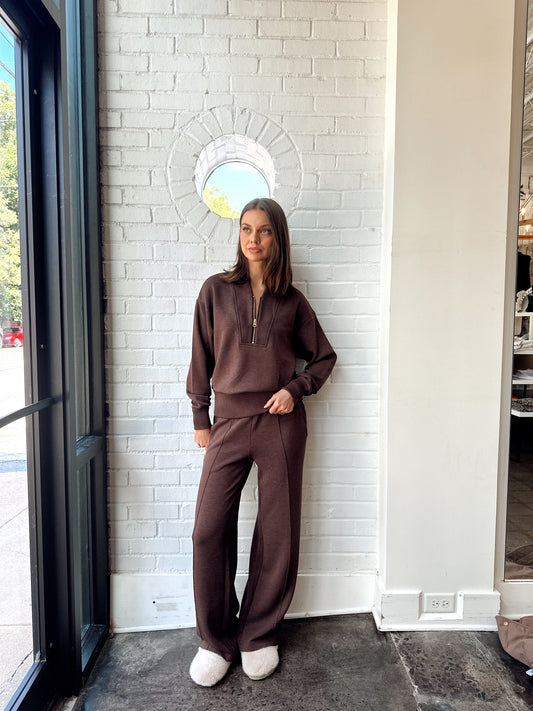 SALLY HALF ZIP SWEAT