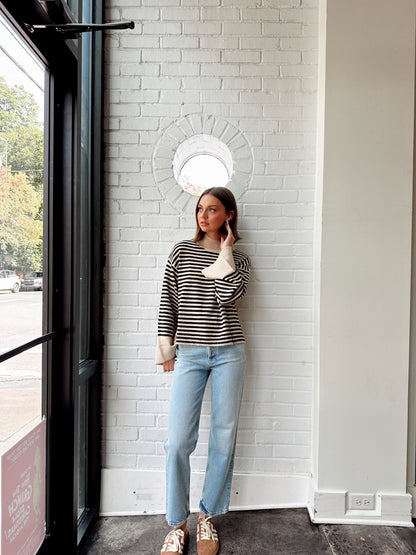 CHALET STRIPE SWEATER