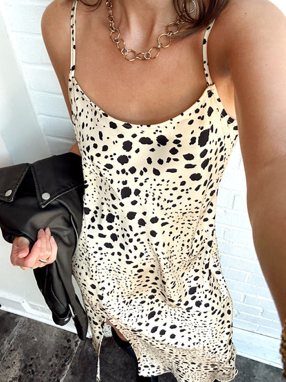 CRYSTAL SAVANNA MIDI DRESS