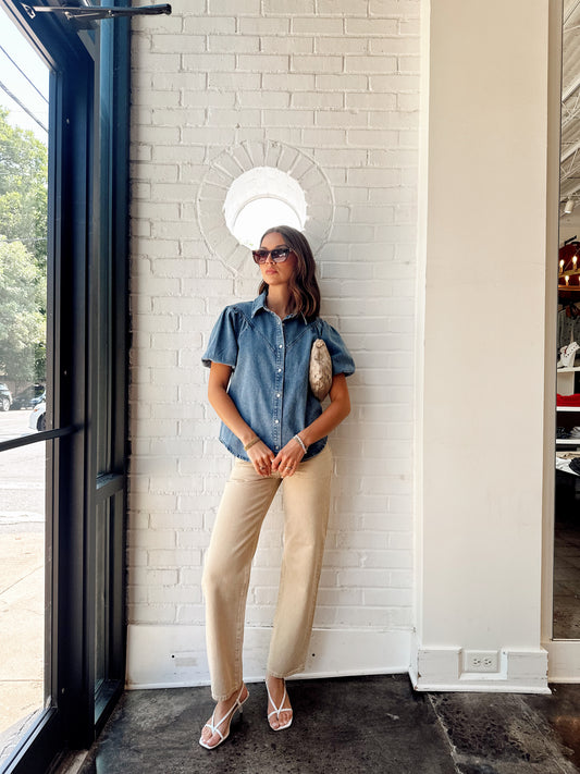 LAUREL DENIM SHIRT