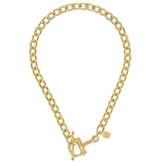 HORSE BIT TOGGLE NECKLACE