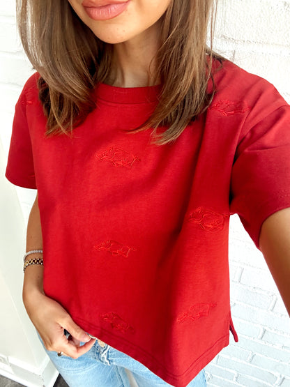 AR RITTER CROP TEE