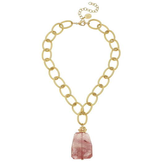 ELIZABETH QUARTZ NECKLACE