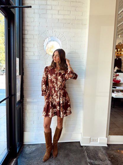BAILEY DRESS W/ BUCKLE DETAIL