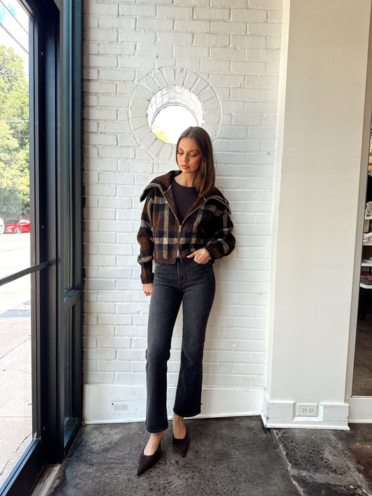 PREP-ACADEMY PLAID JACKET