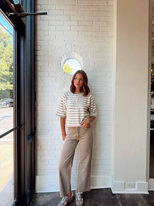 ULLA SHORT SLEEVE CREWNECK