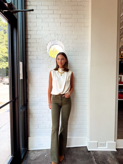 BECKETTE COWL NECK TOP