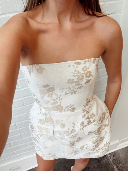 BETHANY STRAPLESS ROMPER