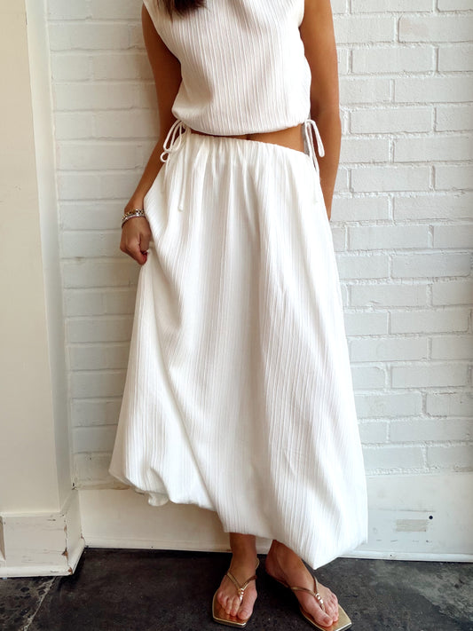 DEJA VU BUBBLE MAXI SKIRT