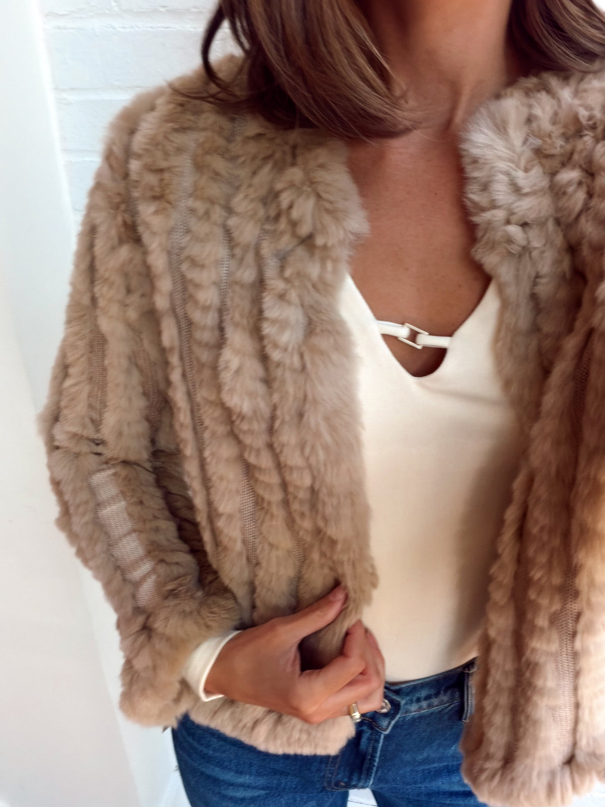 ROSA JACKET- WHEAT