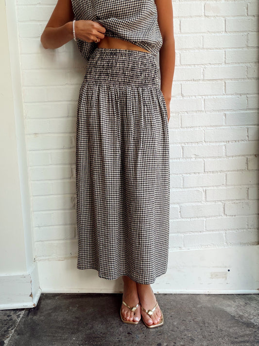 BROOKE GINGHAM SKIRT