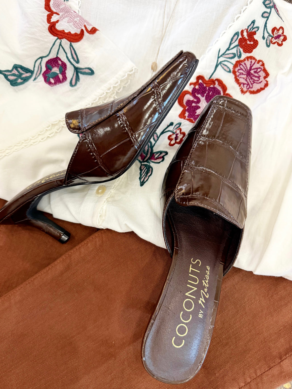 DAVEY HEELED MULE