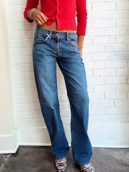 REPLAY LOW RISE V-WAIST SOFT BARREL