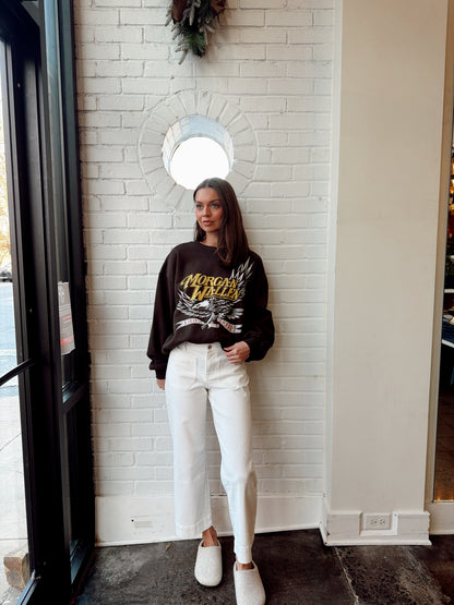 MORGAN WALLEN OVERSIED CREW SWEATSHIRT