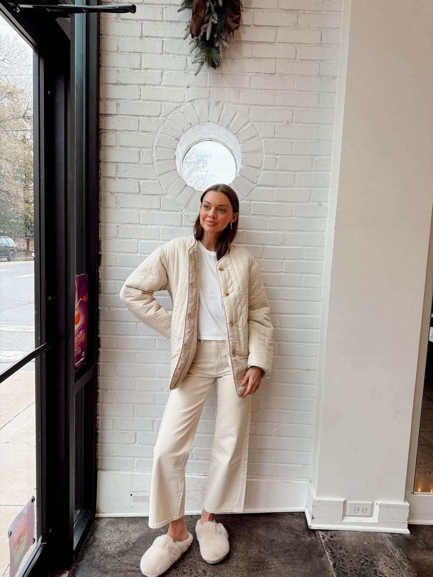 REVERSIBLE FUR LINER JACKET