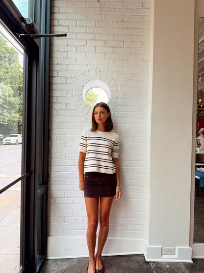 GATEWOOD STRIPE SWEATER