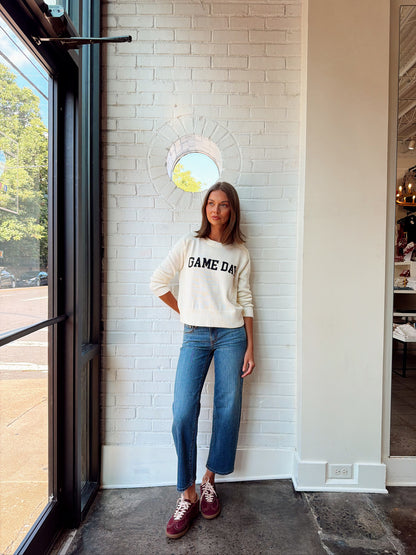 KEEPER CROP LOW RISE STRAIGHT JEAN