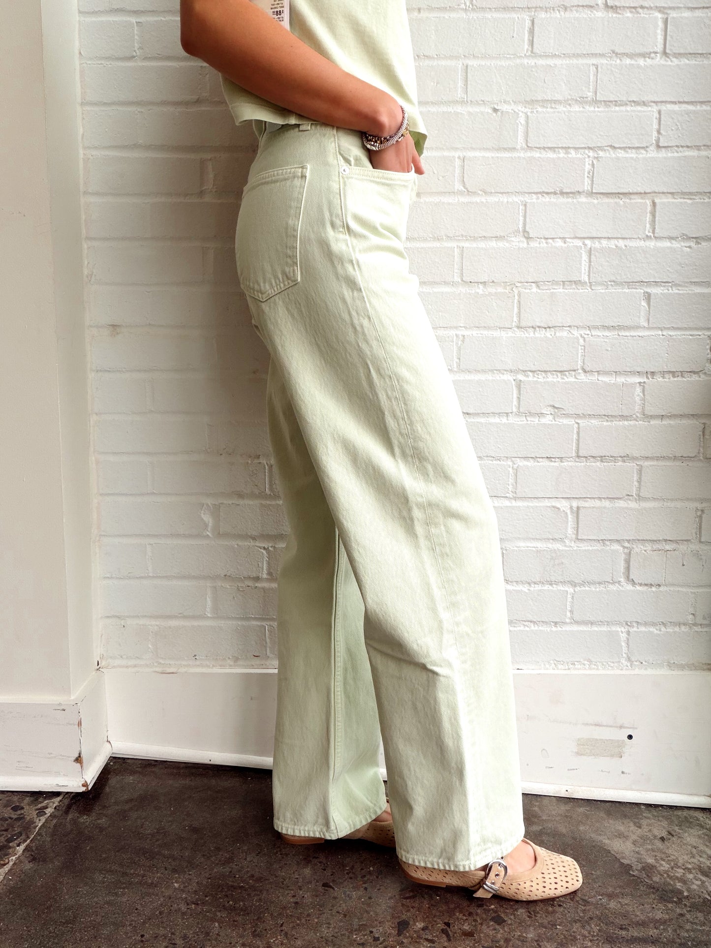 ARC JEAN 32"- MINT CREAM