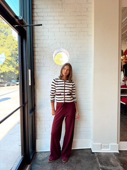 PHILO COZY WAFFLE PULL-ON PANT