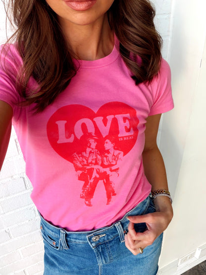JOHN LENON LOVE IS REAL TEE
