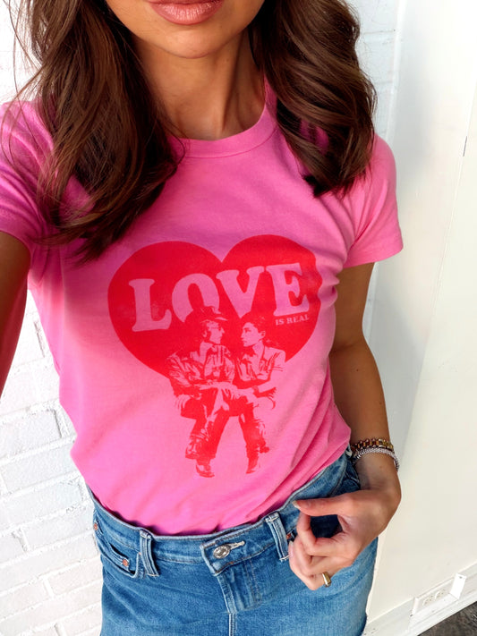 JOHN LENON LOVE IS REAL TEE