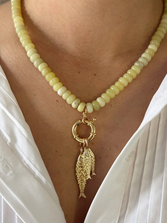 FISH ON NECKLACE