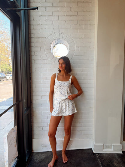 BLISSFUL TANK SHORTIE SET