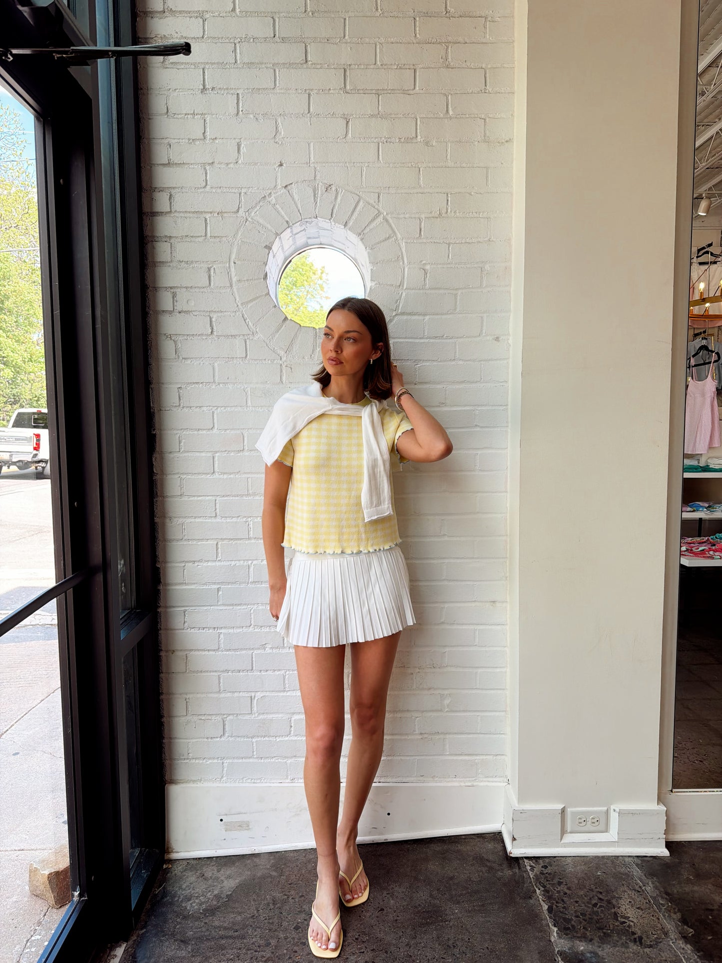 POPPY LETTUCE EDGES SWEATER TEE